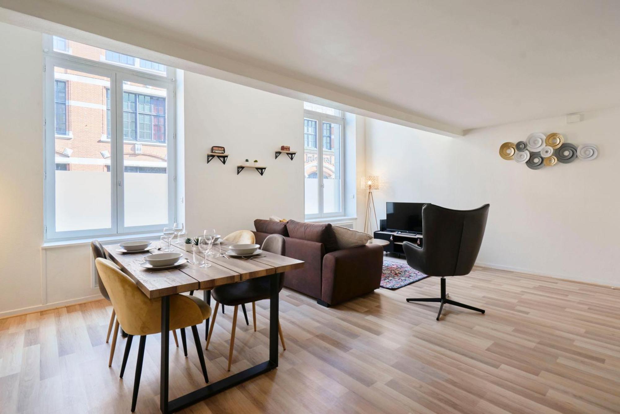 Locationstourcoing - Le Loft Apartment Exterior photo